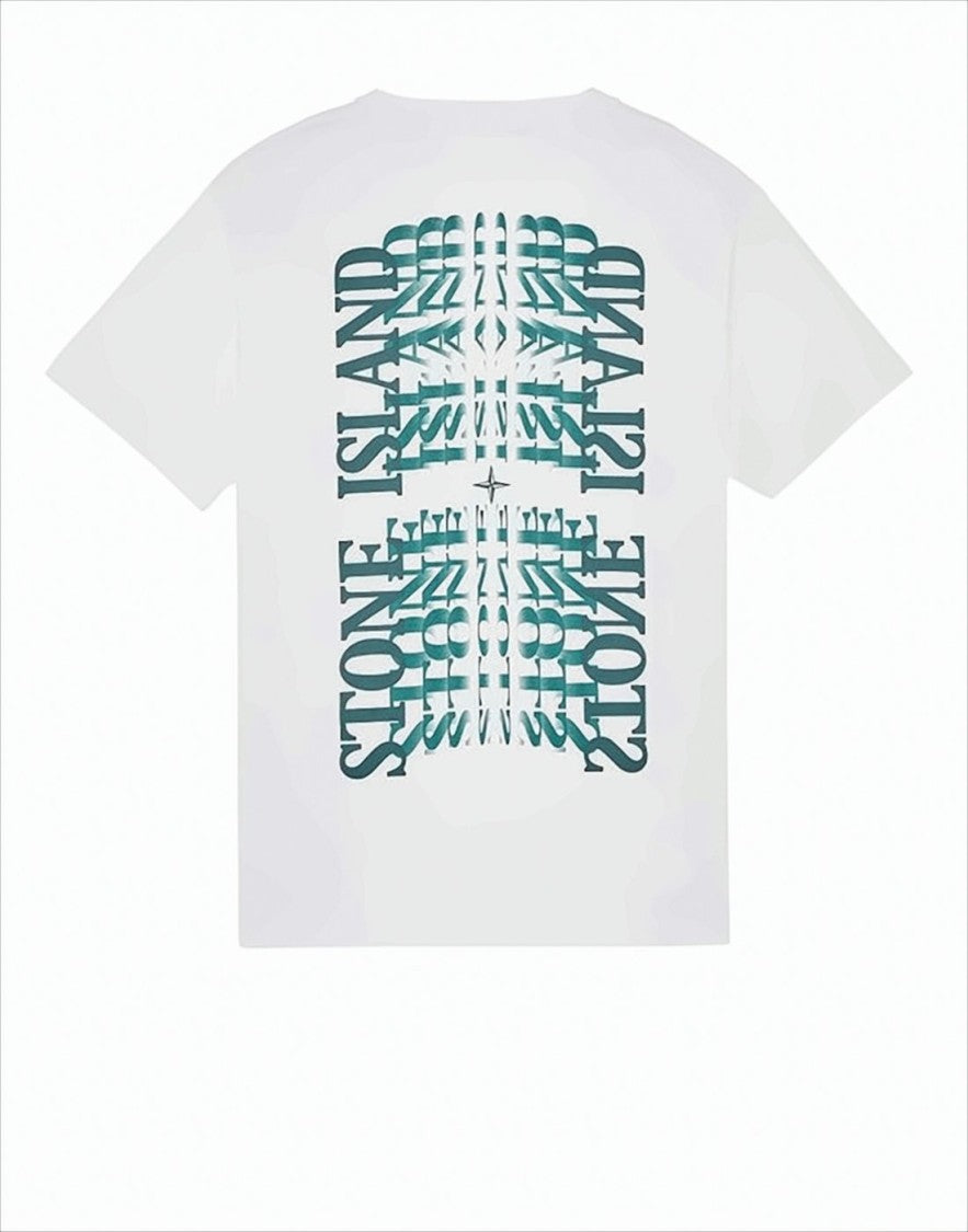 Short-Sleeved T-Shirt with Graphic Print