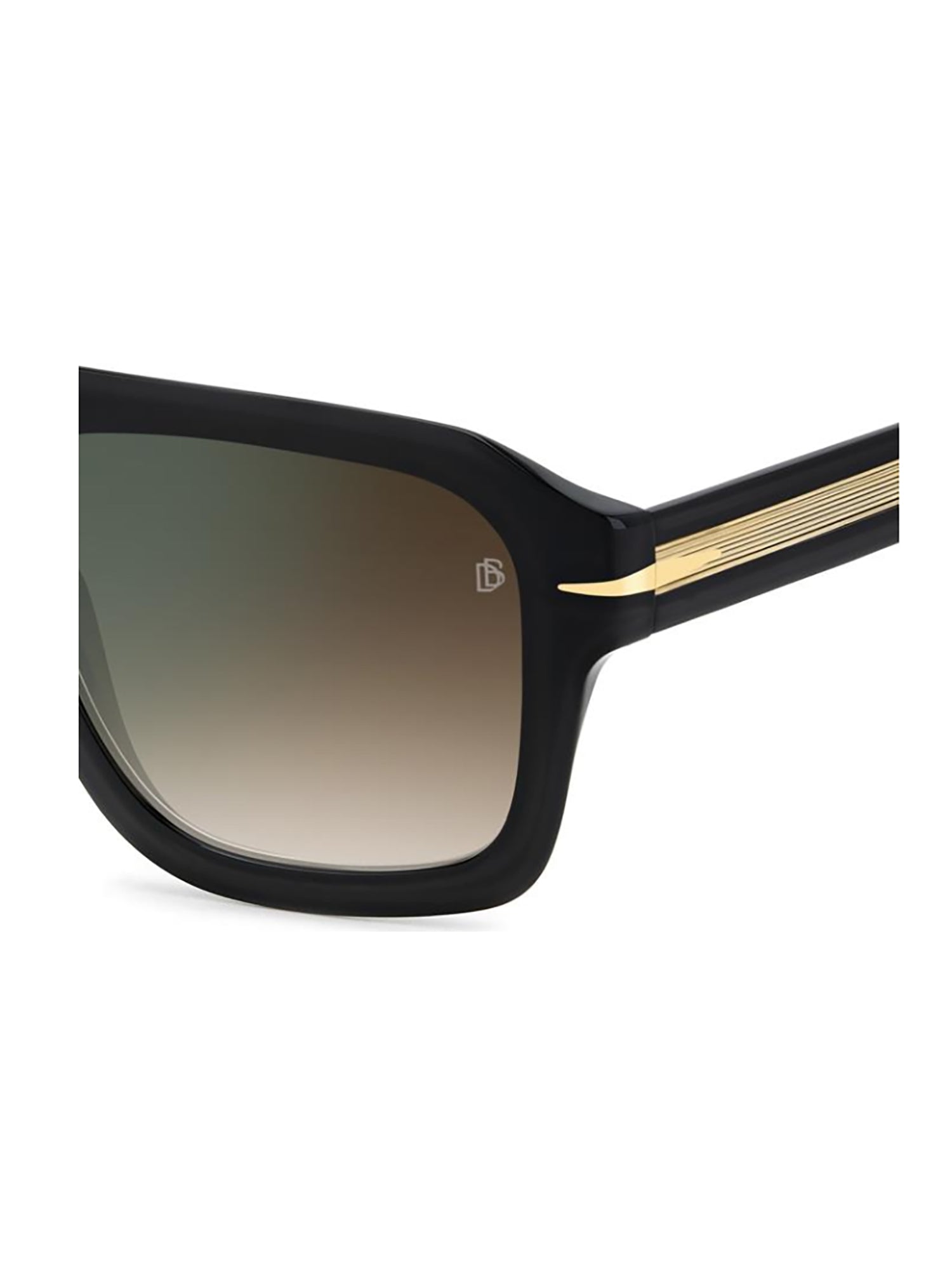 Oversized Square Frame Sunglasses With Gradient Lenses