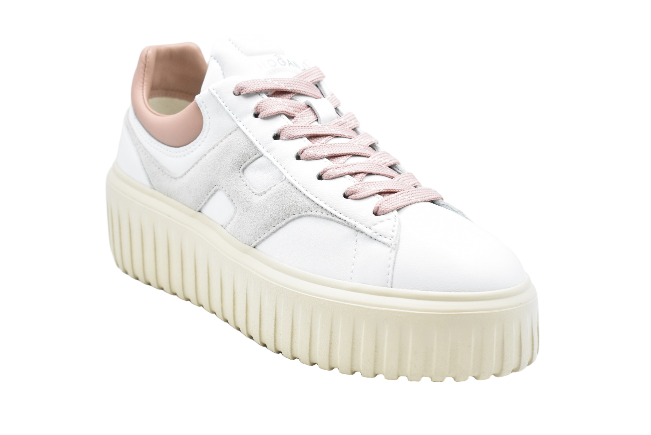 Low-Top Sneakers With Cream Sole