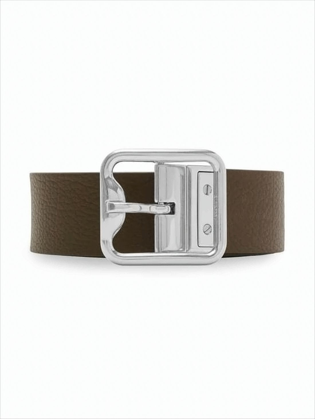 Reversible Brown Leather Belt