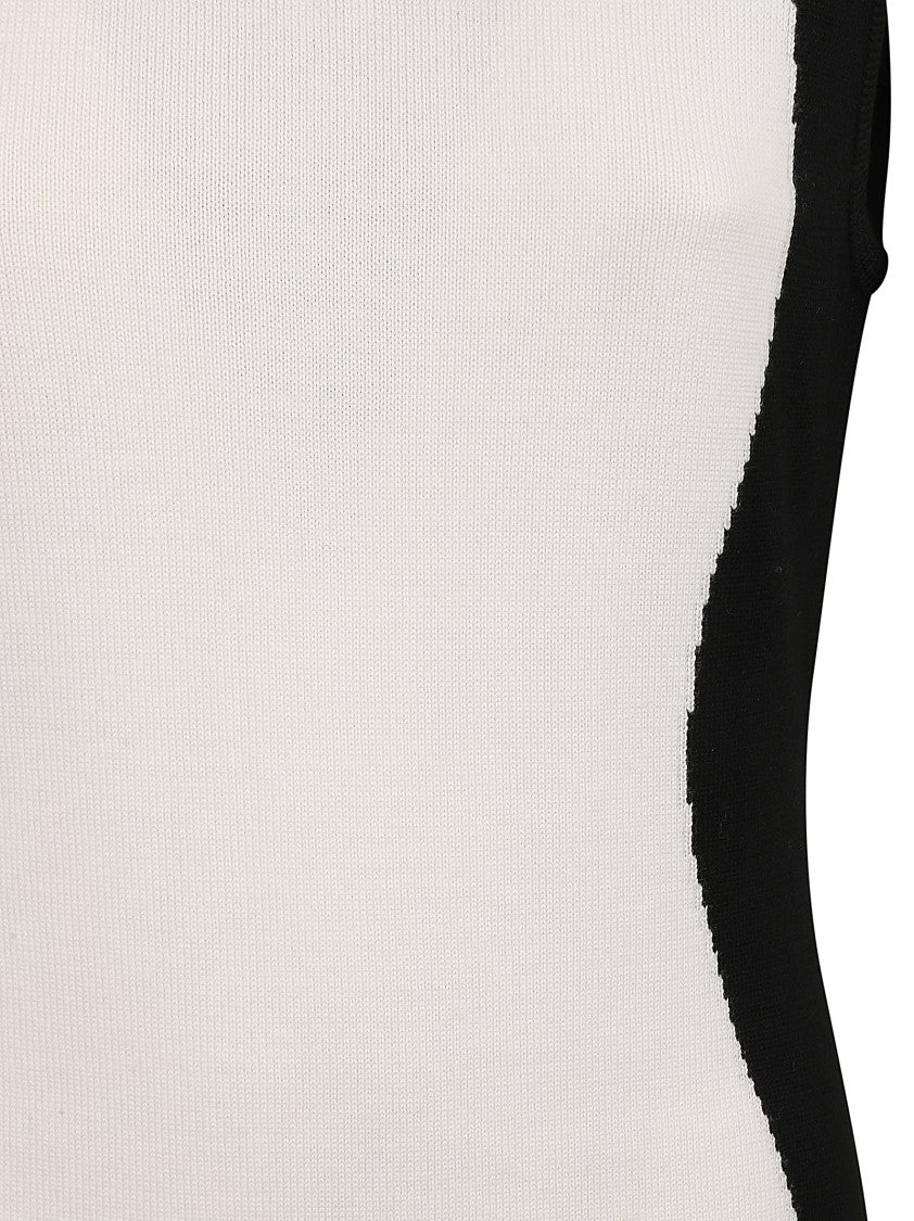 Form-Fitting White Dress