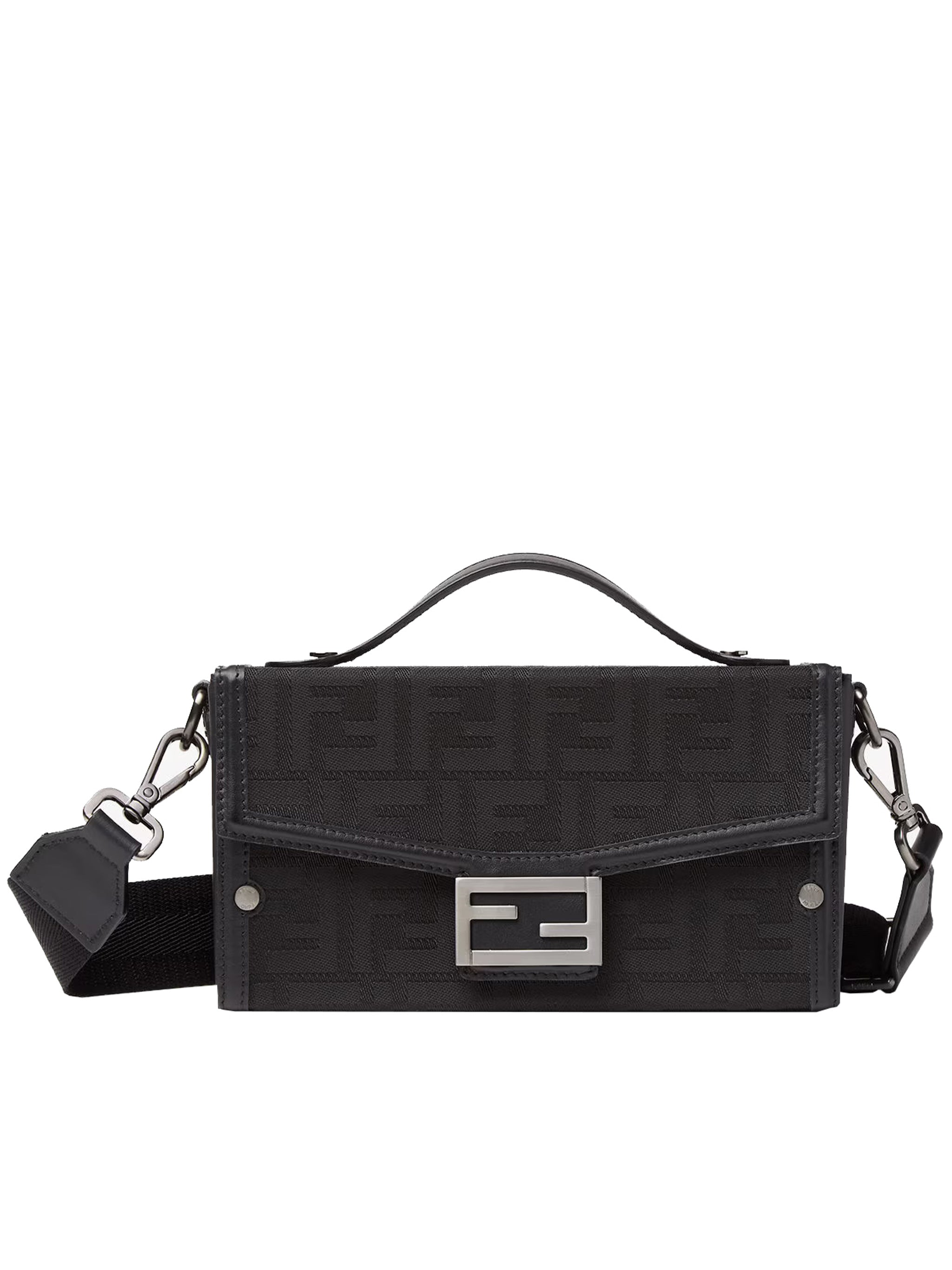 Baguette Soft T Nylon Jacquard Bag