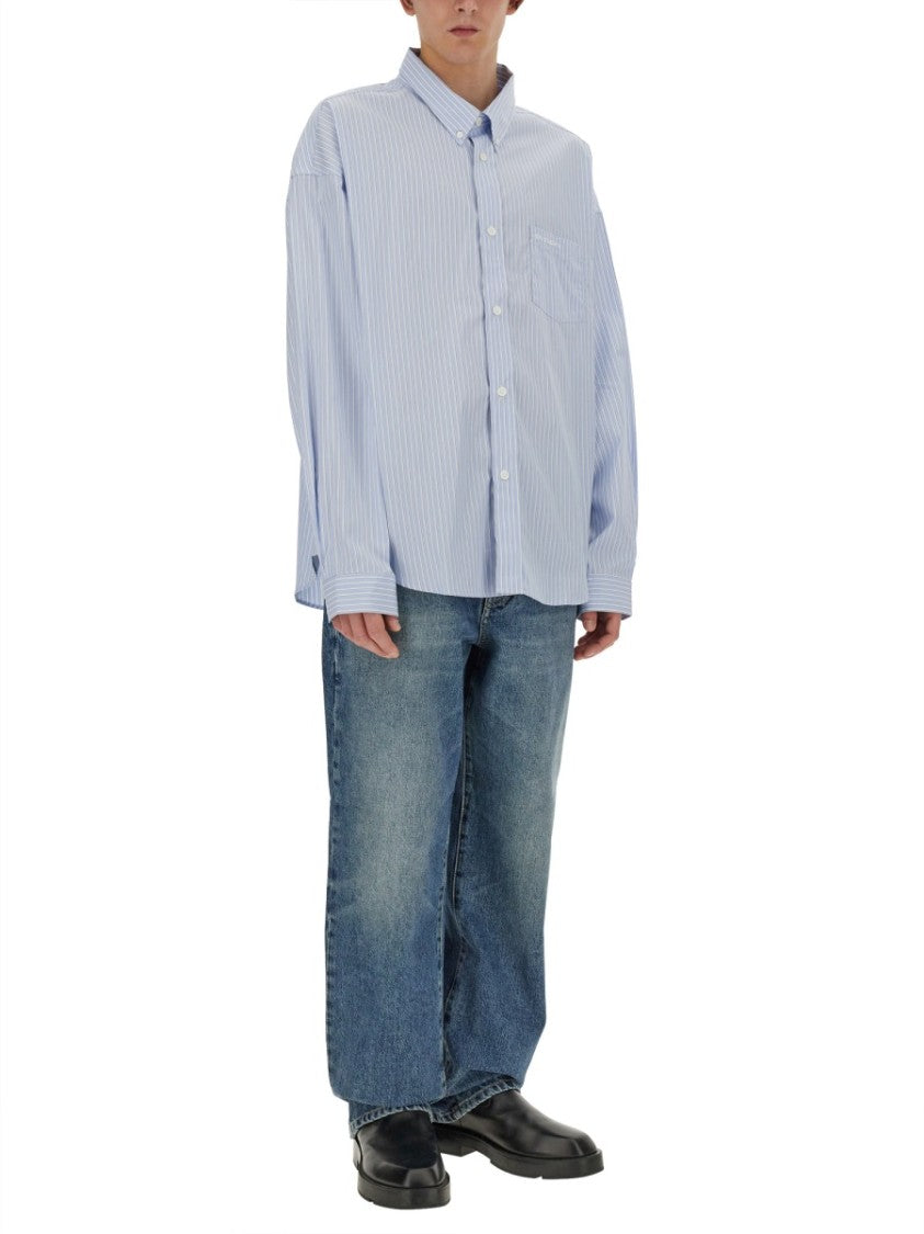 Oversized Button-Down Shirt