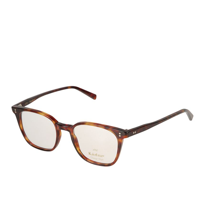 Quadro/N Tortoiseshell Rectangular Frame Eyeglasses