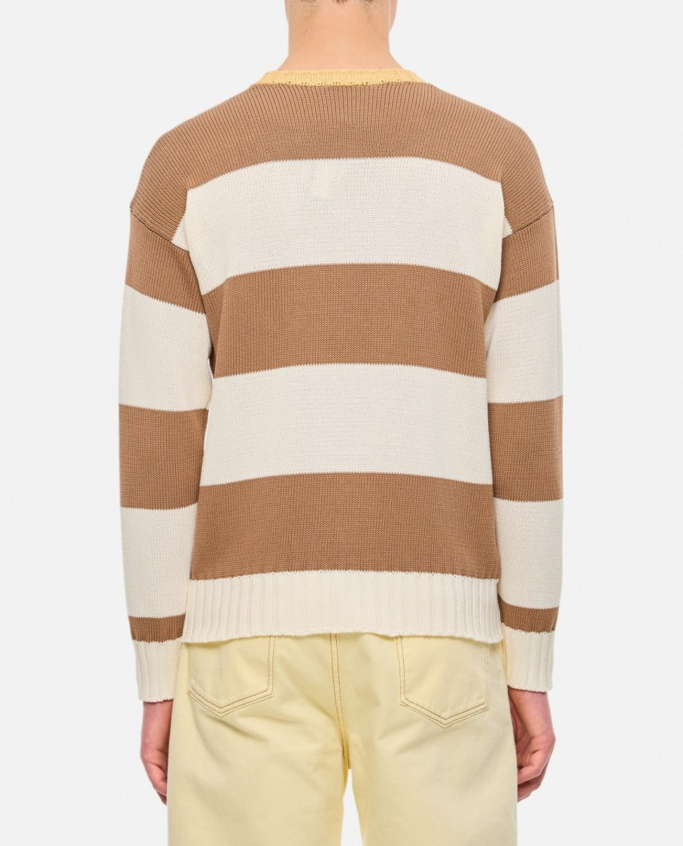 Stripe Crewneck Sweater