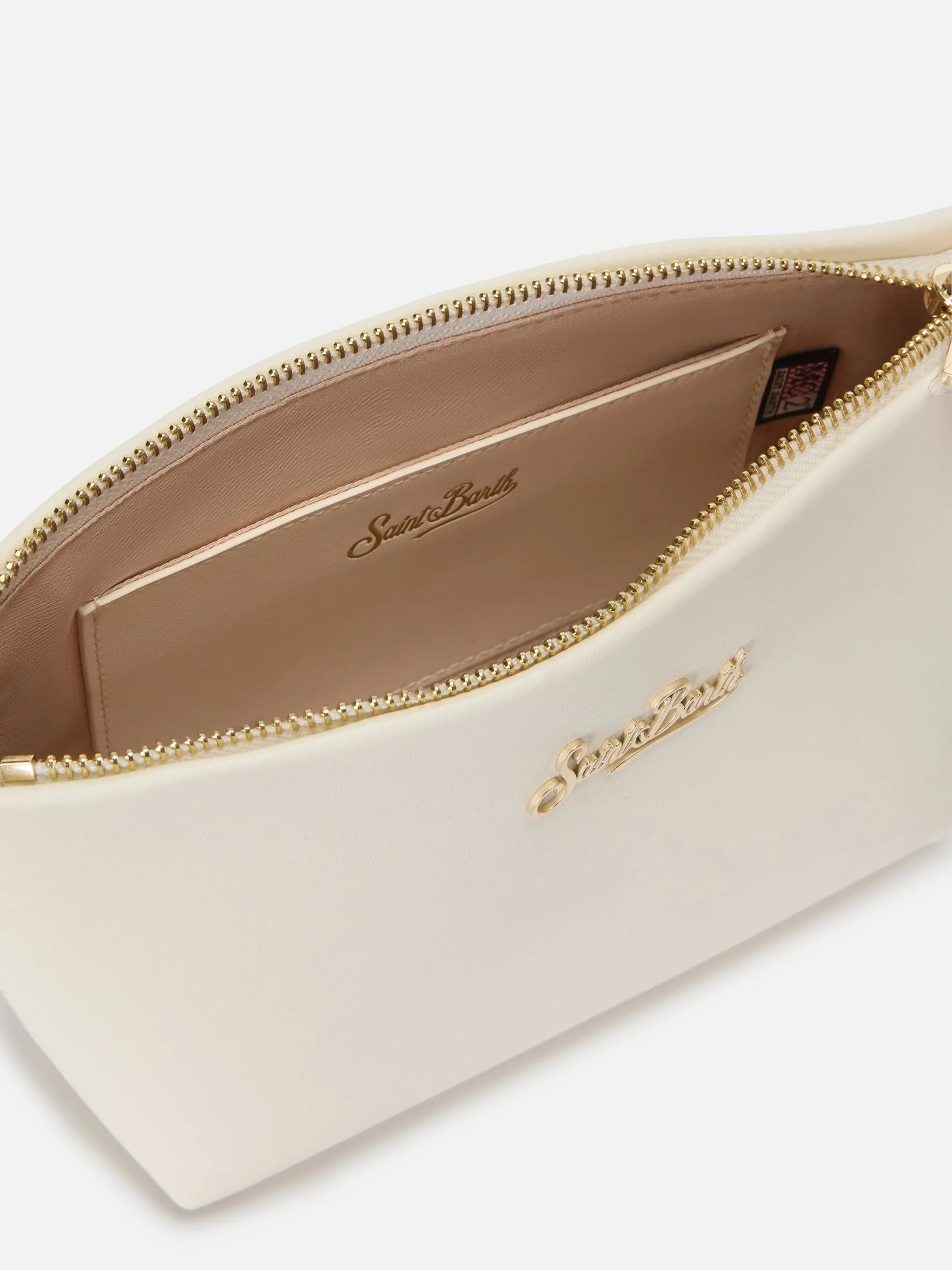 Minimalist Handbag with Structured Silhouette and Gold-tone Accents