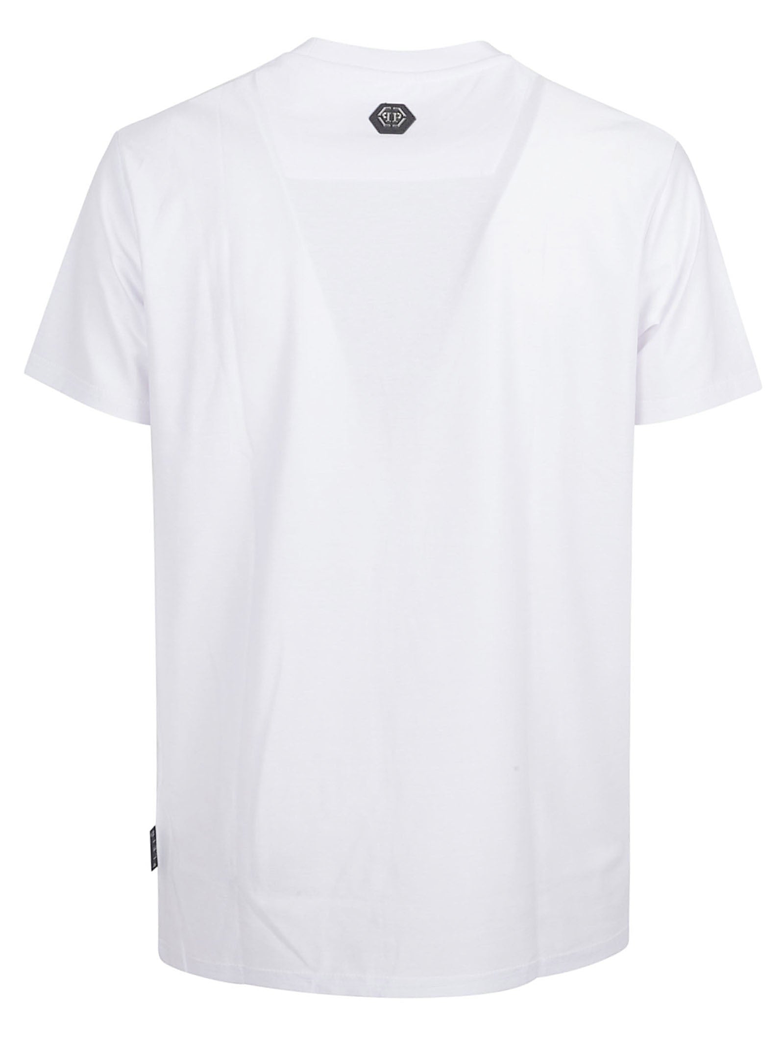 Short-Sleeve Textured White T-Shirt