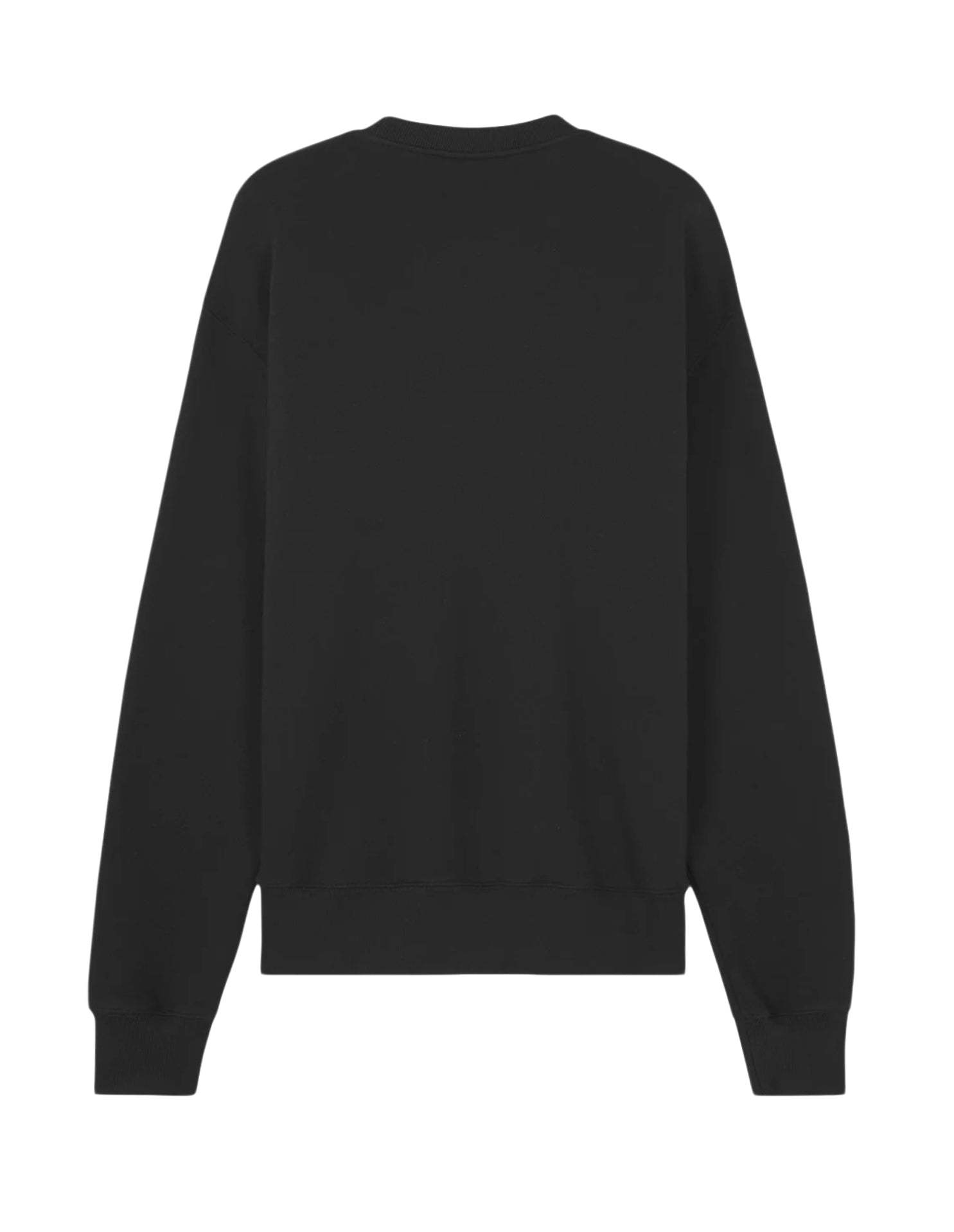 Long-Sleeve Crewneck Top With Handwritten Script