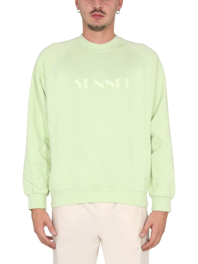 Pastel Green Crewneck Sweatshirt