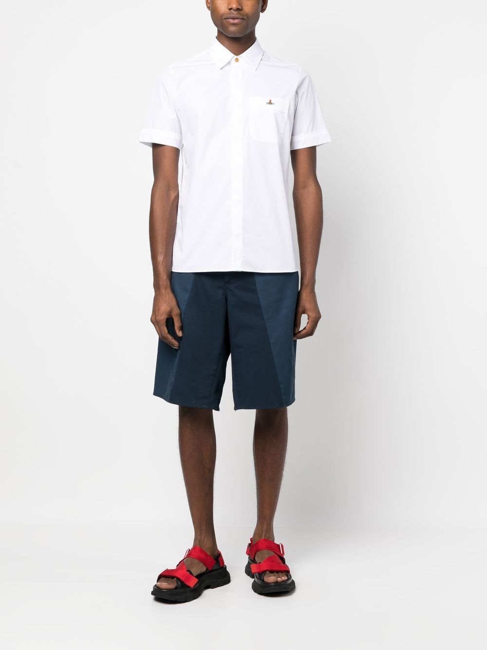 Classic Collar White Organic Cotton Shirt