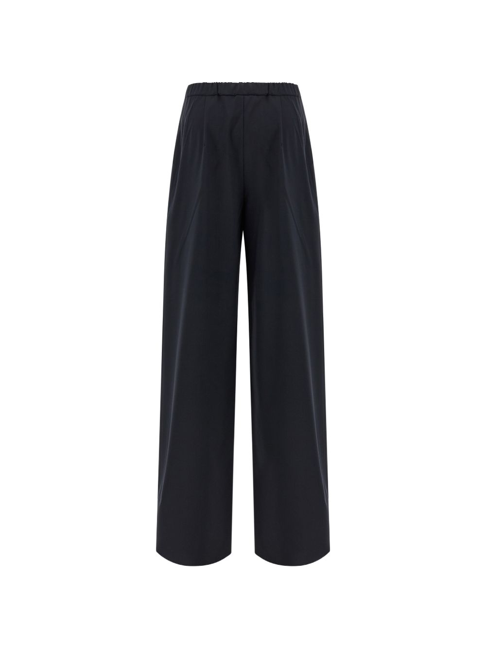 Wide-Leg Virgin Wool Pants