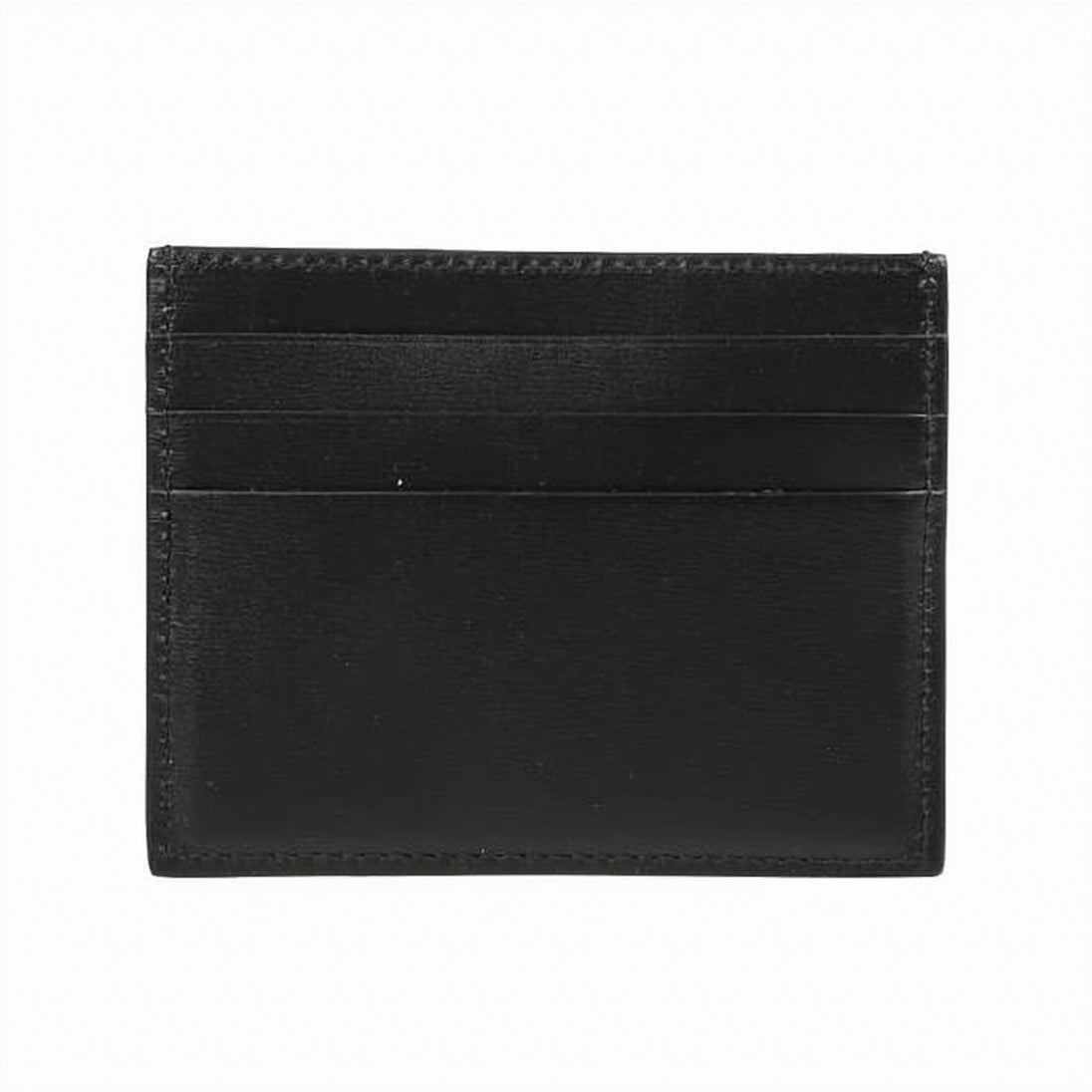 Calf Leather Cardholder with Refined Embossed Branding