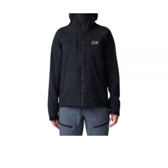 Fitted High Collar Jacket With Adjustable Cuffs