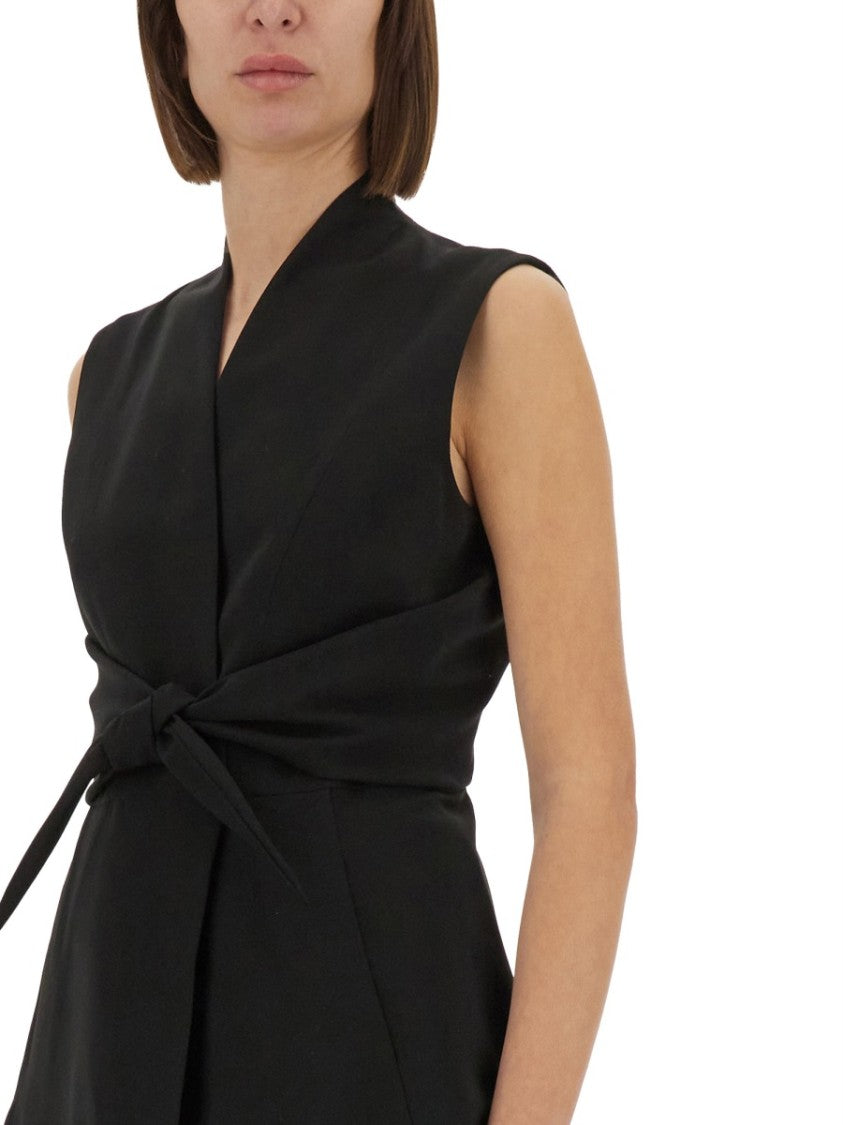 Structured Sleeveless Jacket