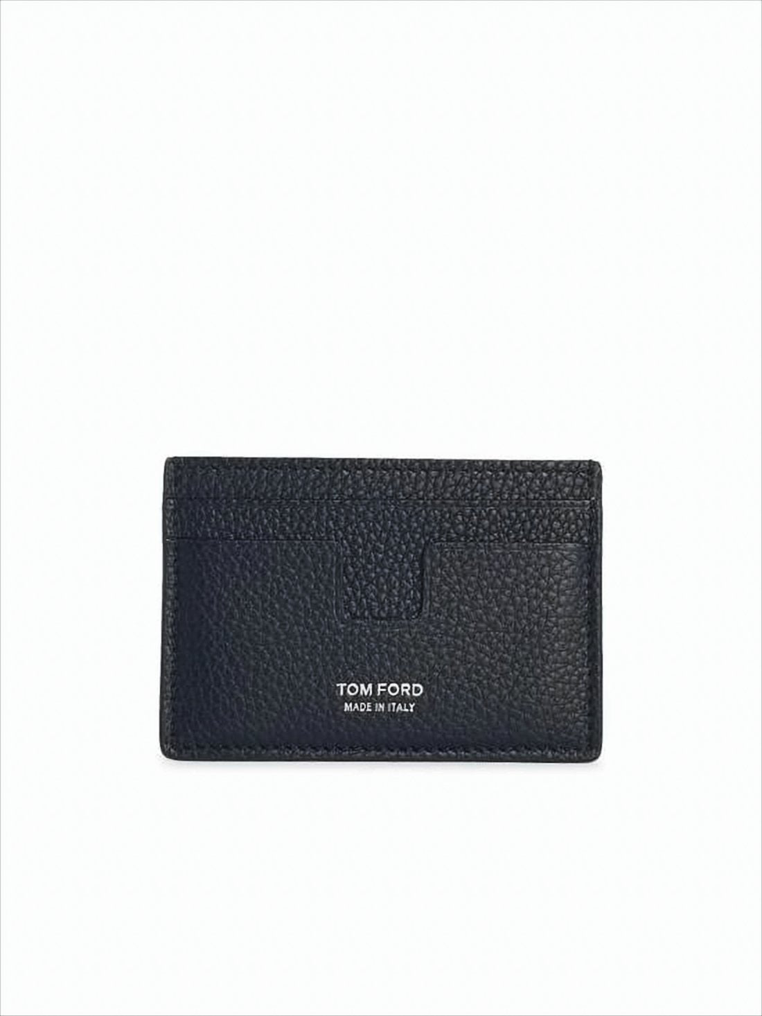 Grain Leather Card Holder
