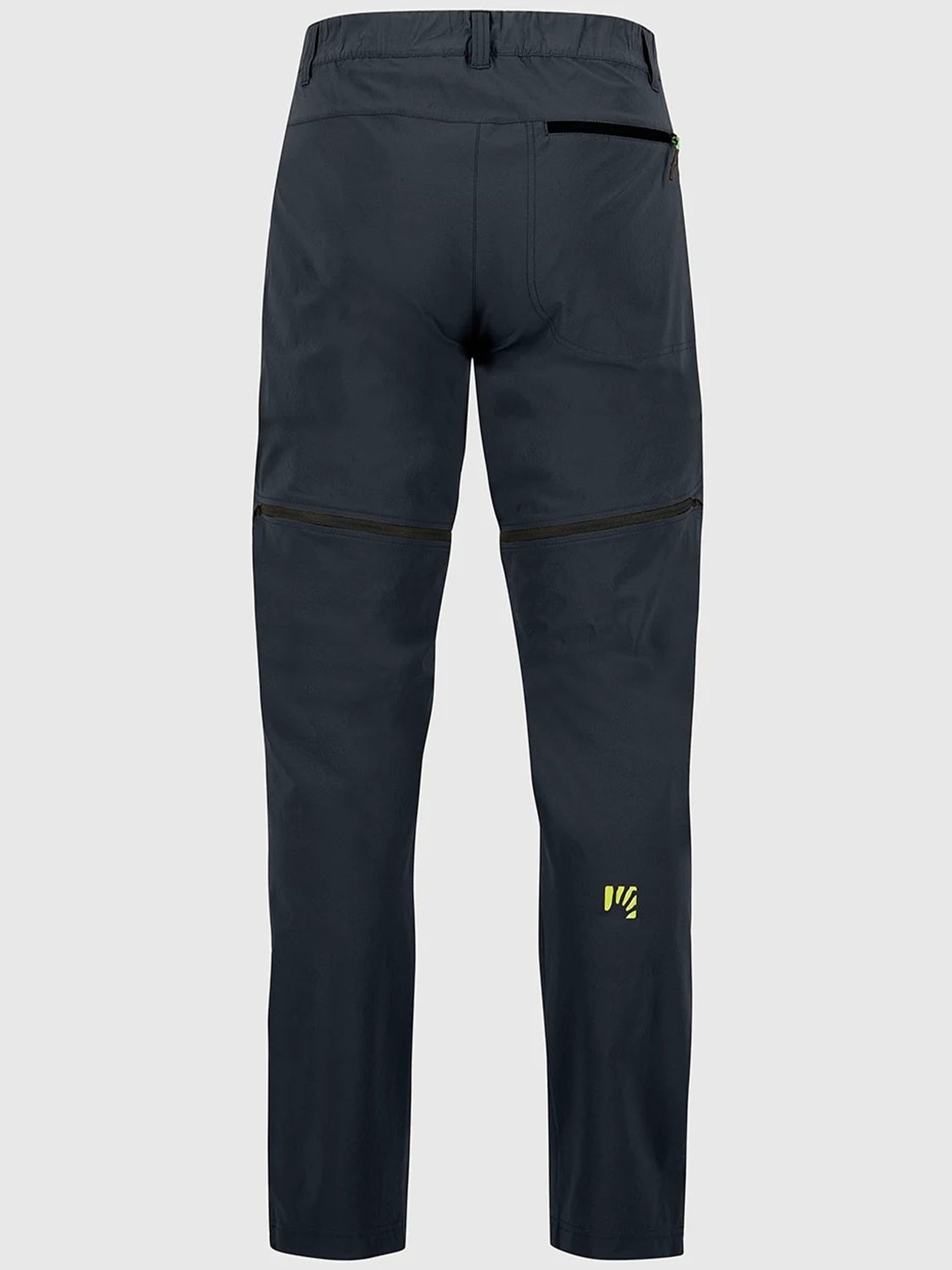 Black Bosconero Straight Zip-Off Pants