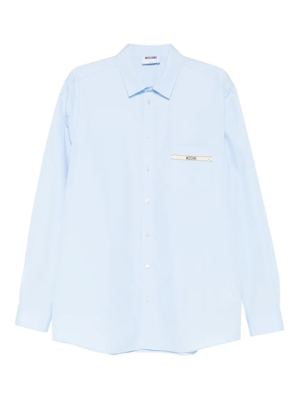Tailored White Shirt With Button-Down Front