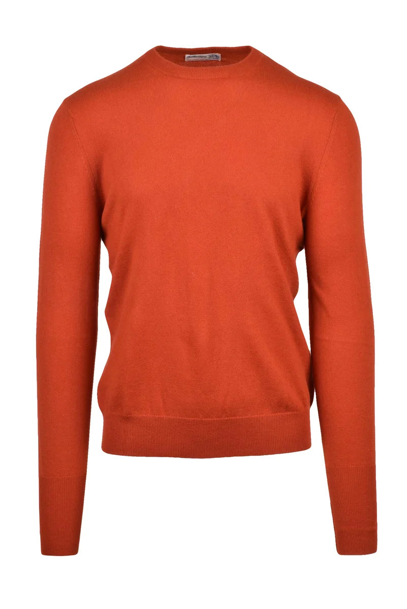 Cashmere Crewneck Pullover - Brown