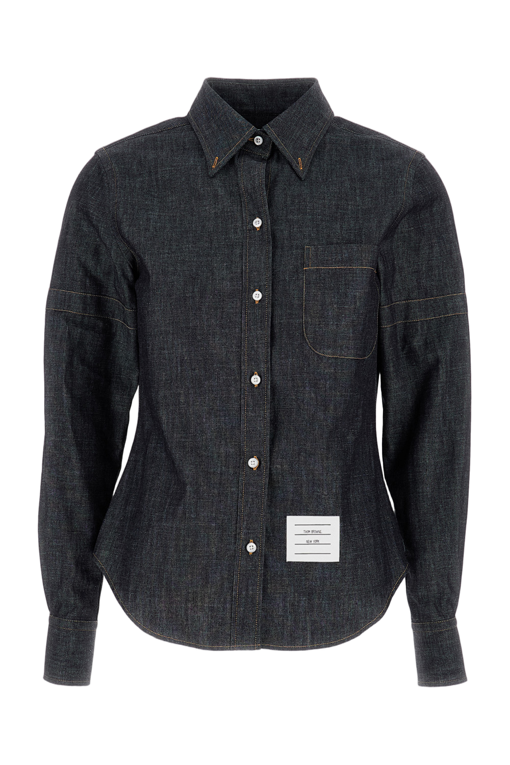 Classic Long Sleeve Denim Shirt
