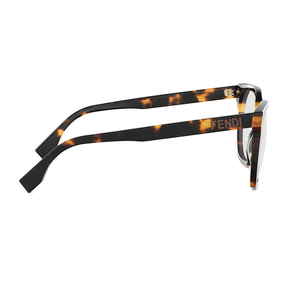 Fe50087I Lettering Havana Glasses