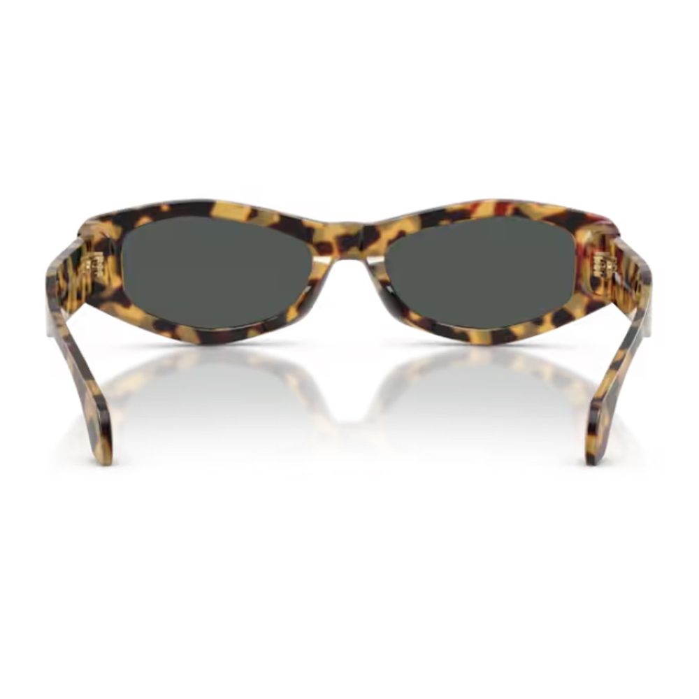 0Ve4487U Signature Three-Dimensional Geometric Havana Sunglasses
