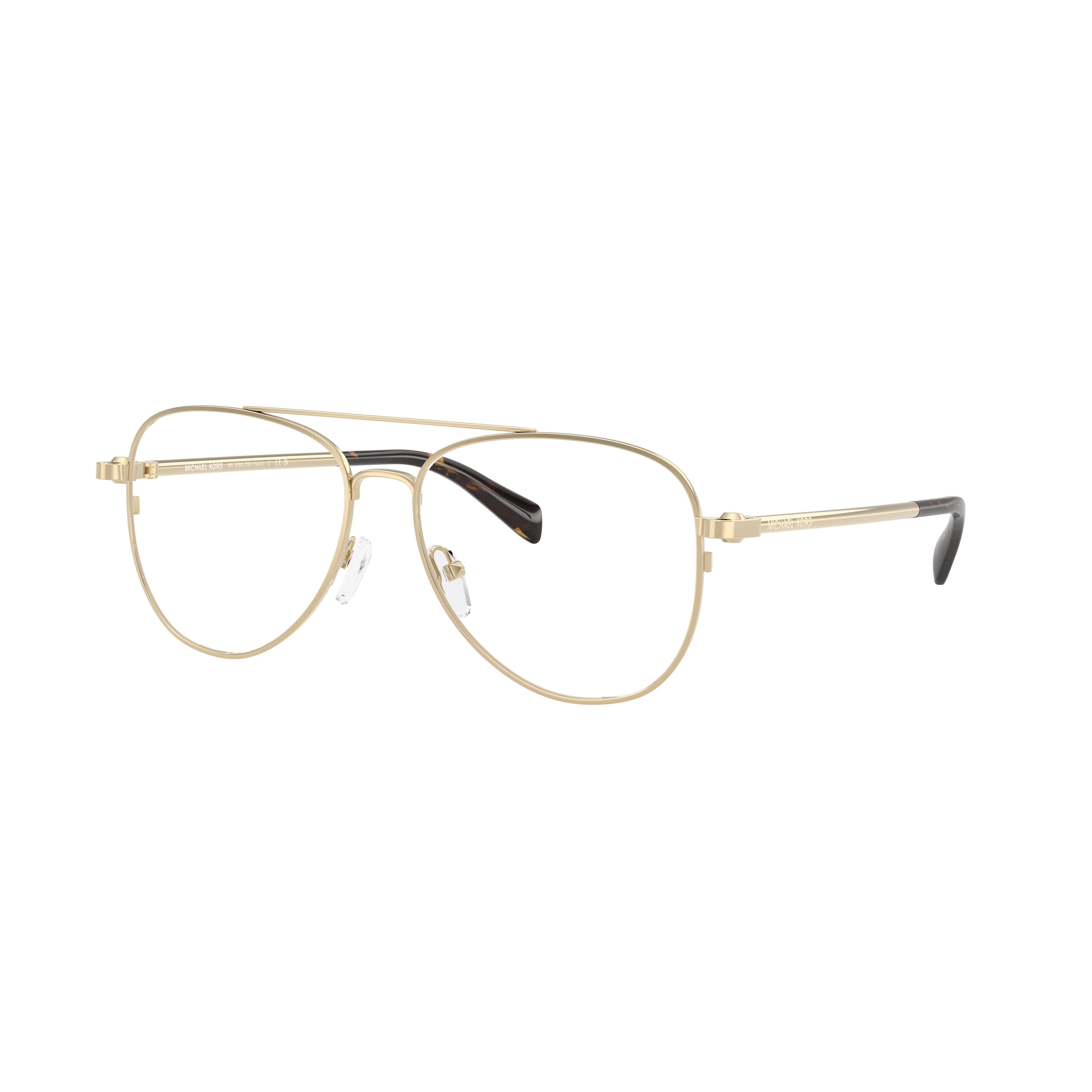 0mk3089 Classic Aviator Eyeglasses with Gold Finish