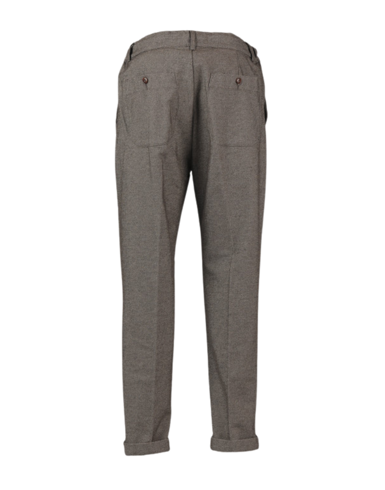 Military-Inspired Tapered Chinos With Garment-Dyed Finish