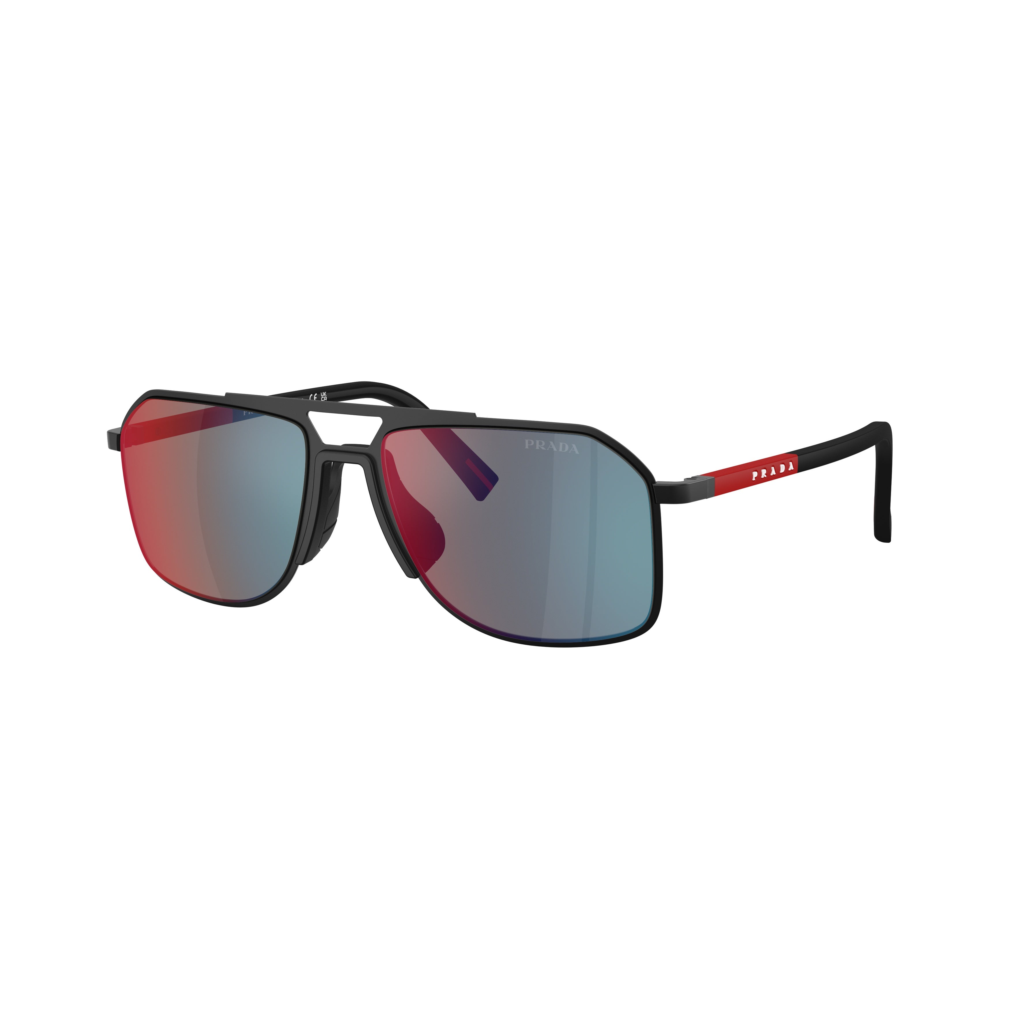 0ps B51s Double Bridge Metal Sunglasses