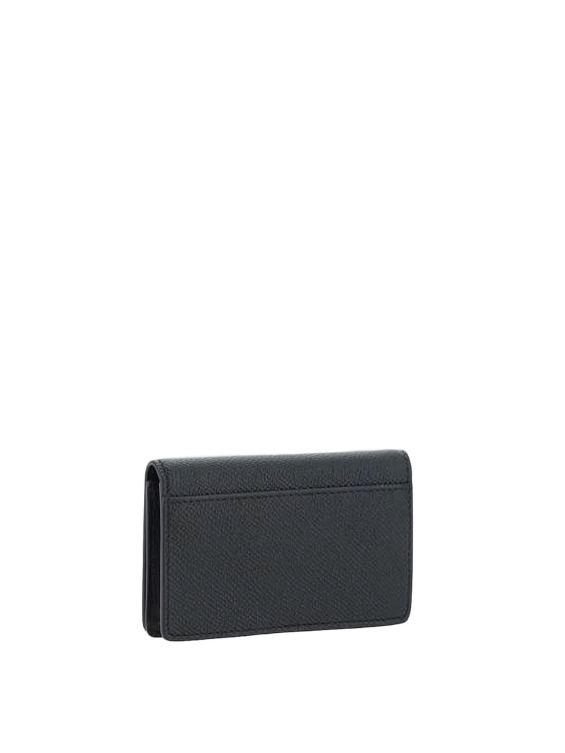Textured Calf Leather Card Wallet