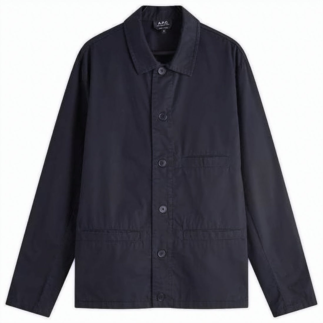 Button-Up Jacket with Classic Collar