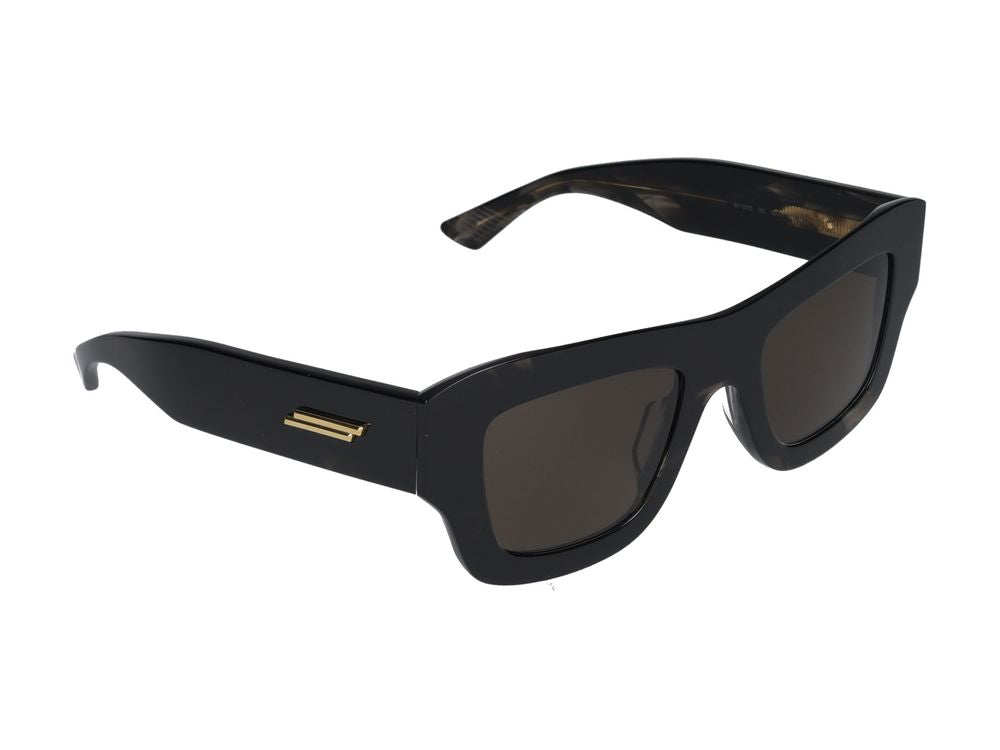 Okulary przeciwsłoneczne Bottega Veneta BV1357S 002 czarne czarno-brązowe 50/21/140