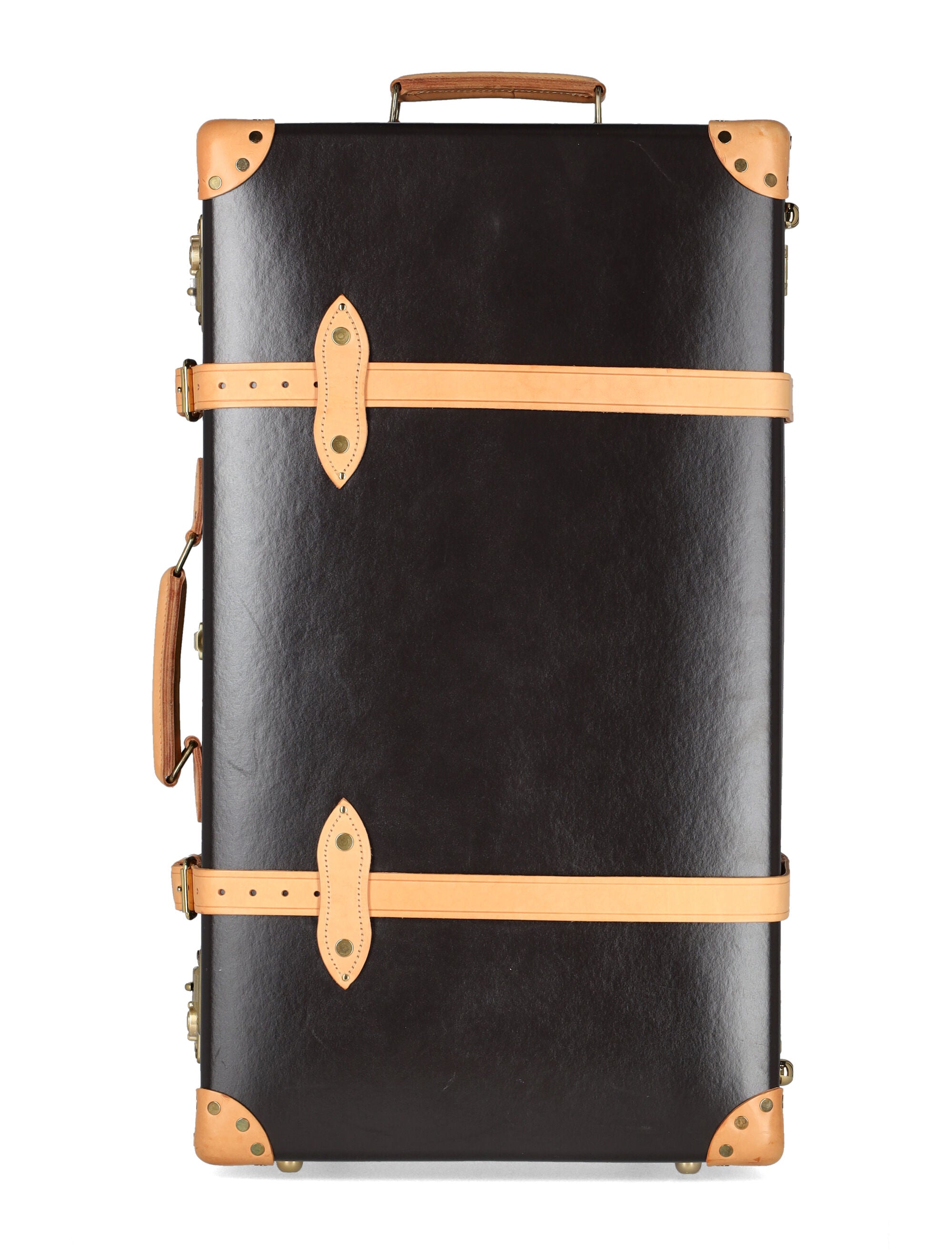 Brown Safari Xl Suitcase 2 Wheels