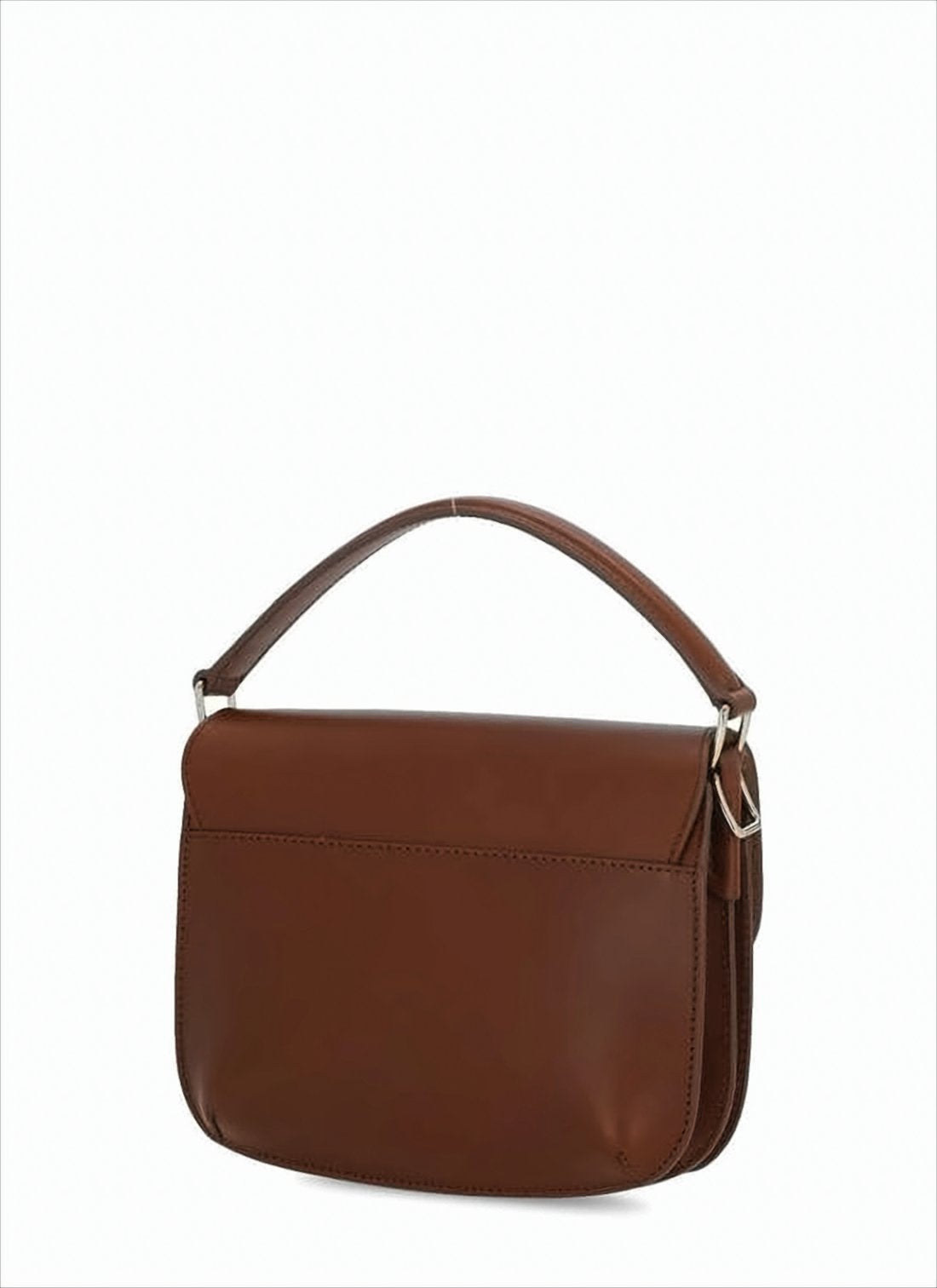 Structured Cowhide Leather Tote Bag