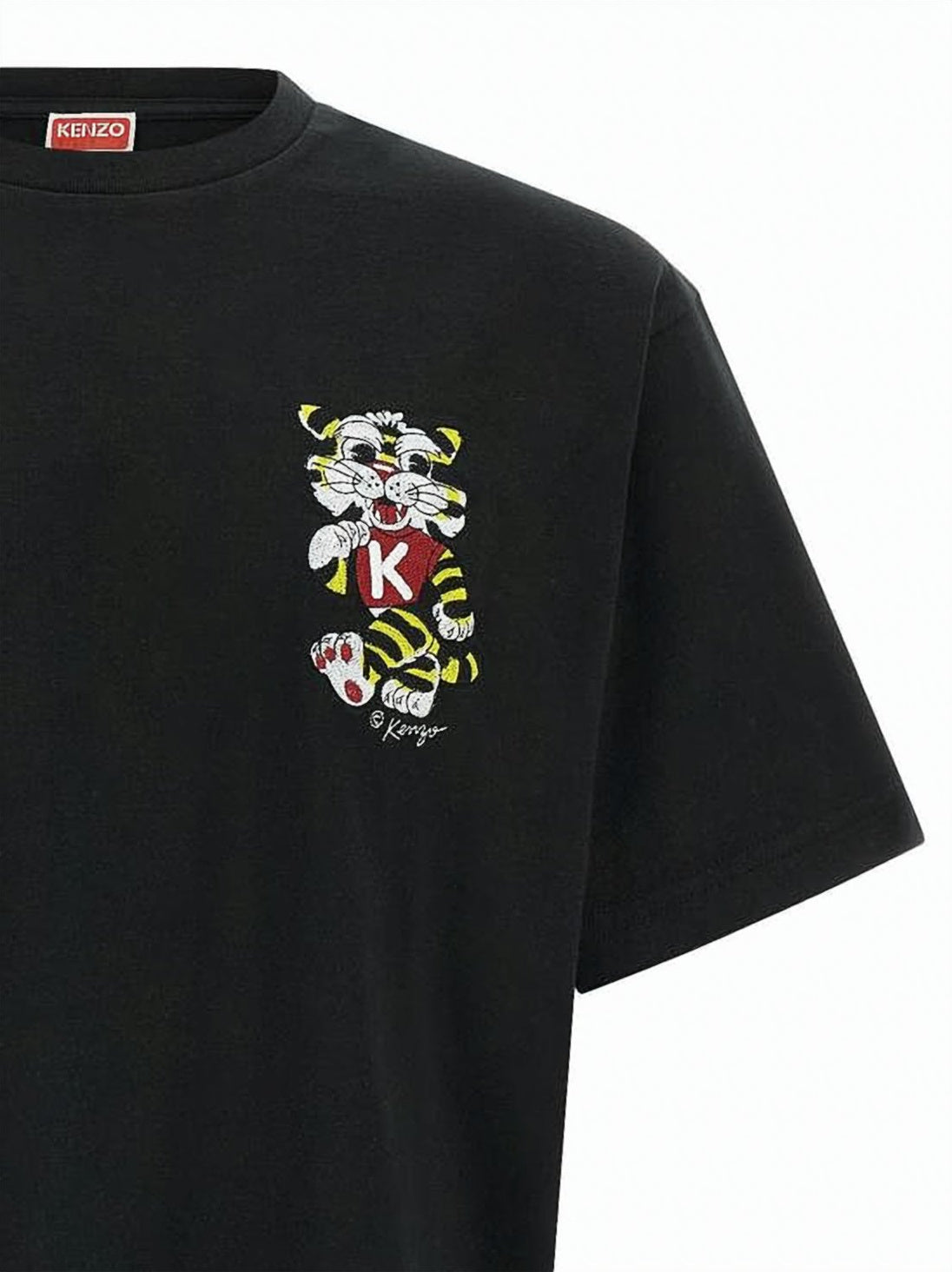 Relaxed-Fit Black T-Shirt