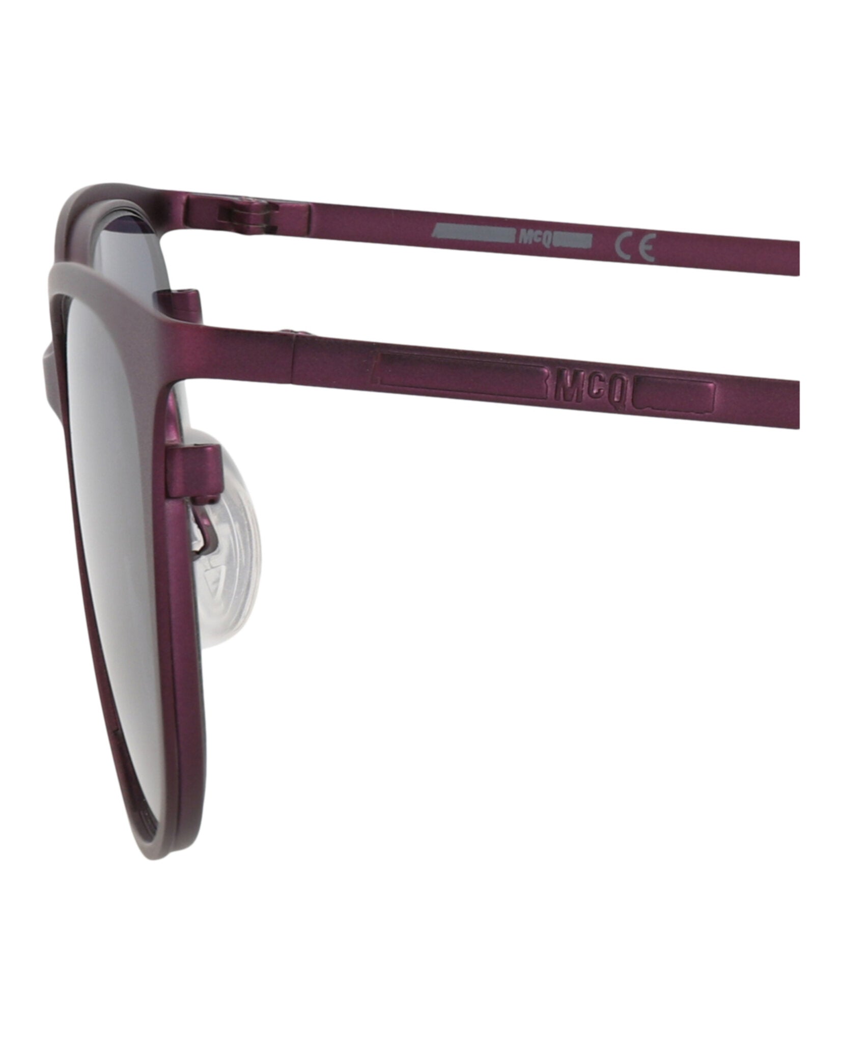 Cat Eye-Frame Metal Sunglasses