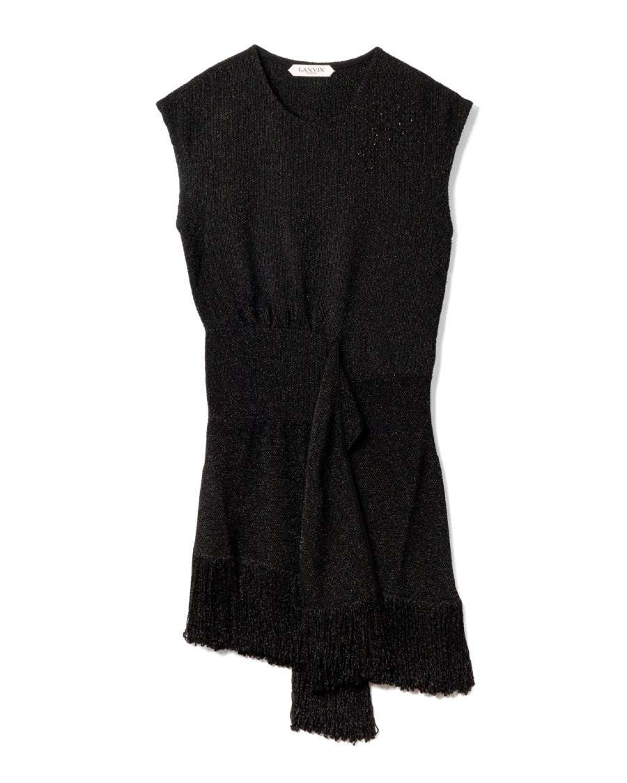 Fitted Black Evening Dress