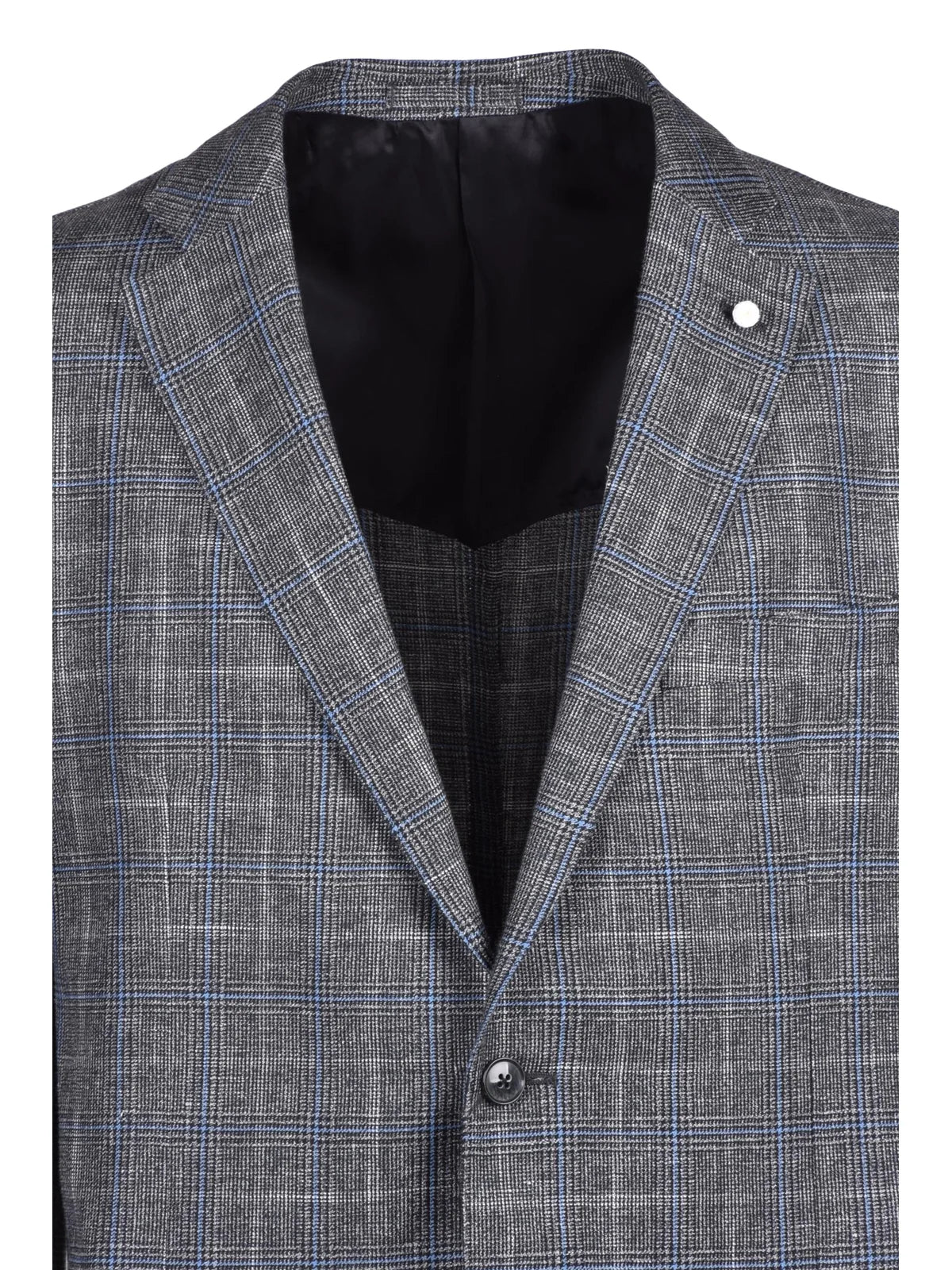 Round Jacket Linen/Wool - Grey