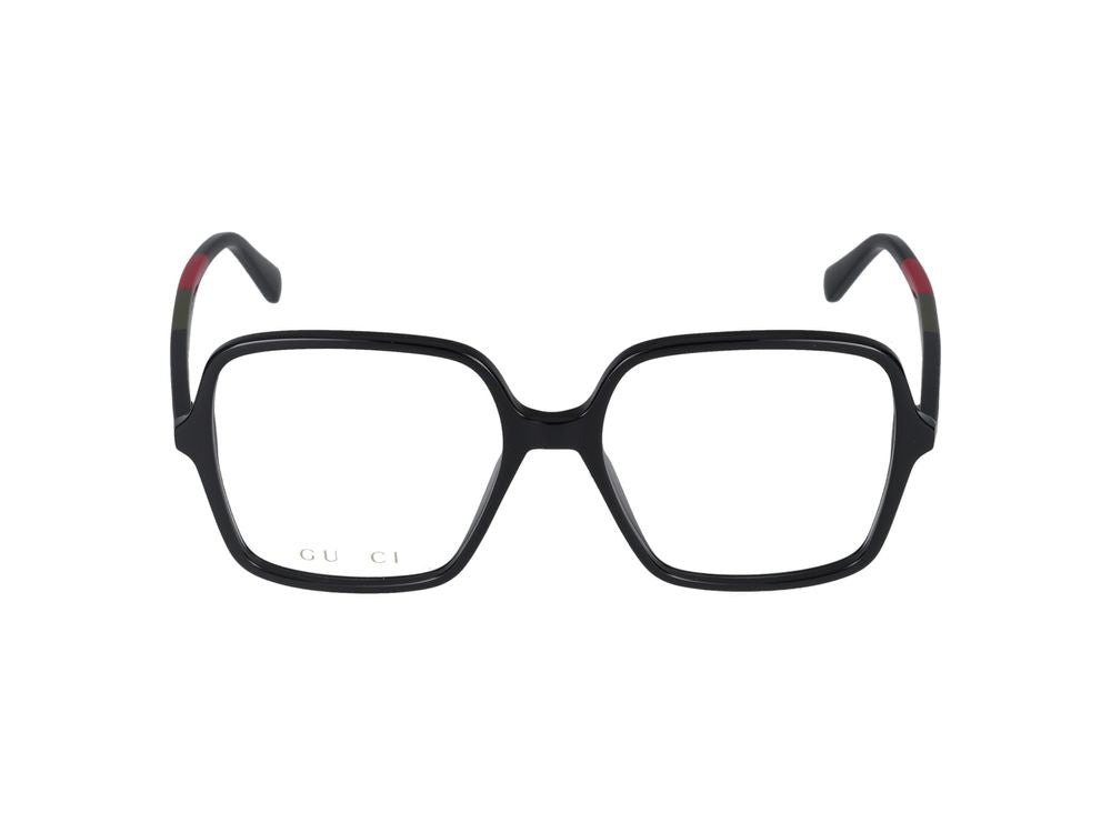 Eyeglasses GG1003O 008 Black Black Transpare 53/16/140