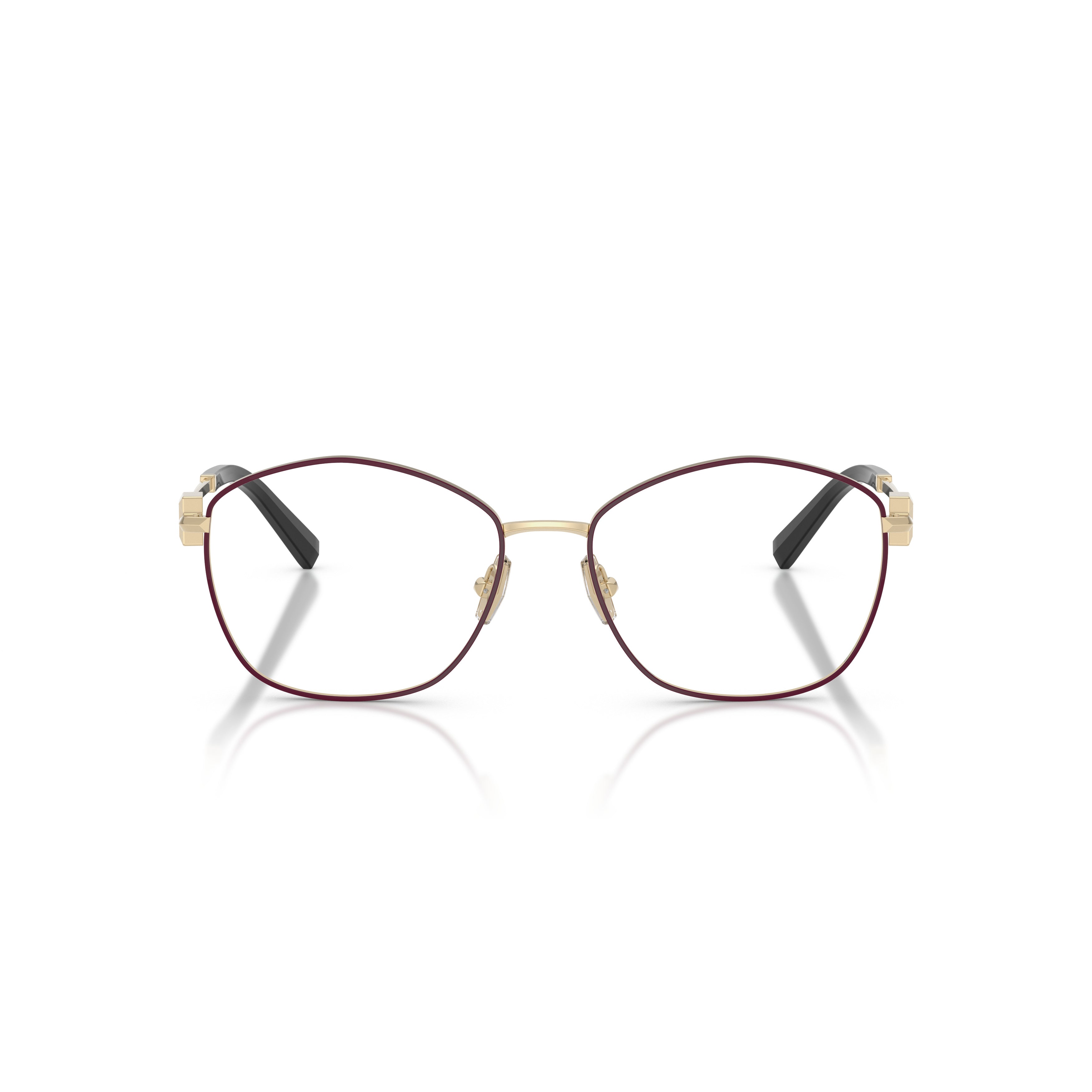 0tf1174 Geometric Metal Frame Eyeglasses