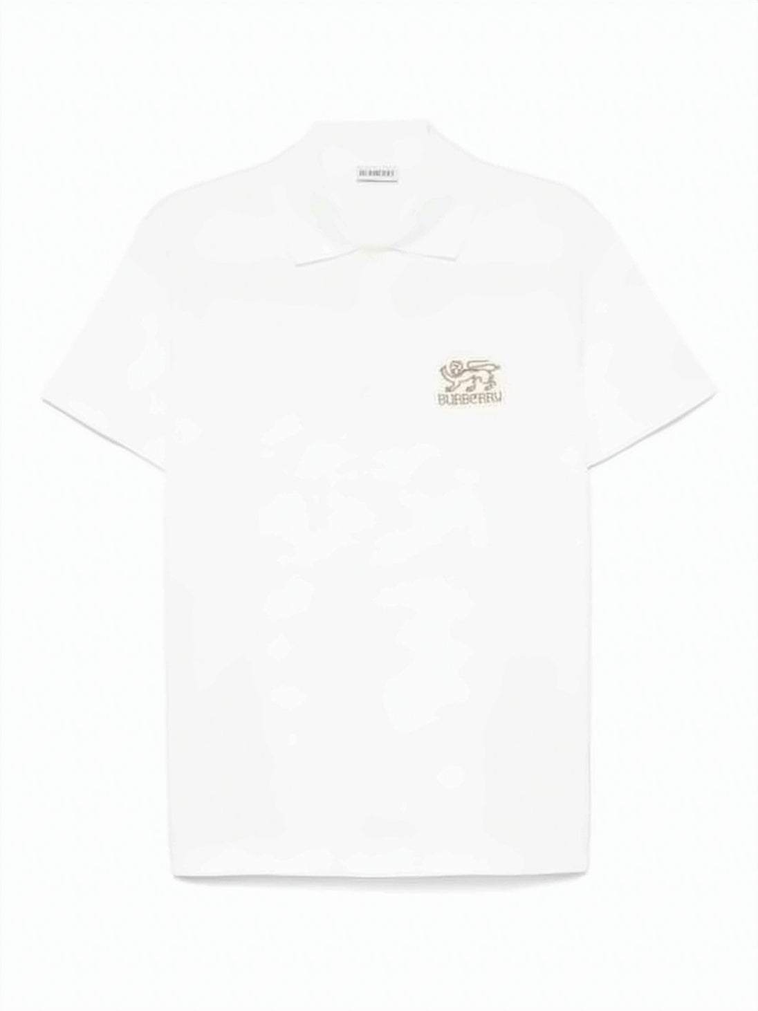 Short-Sleeve Polo Shirt With Embroidered Emblem