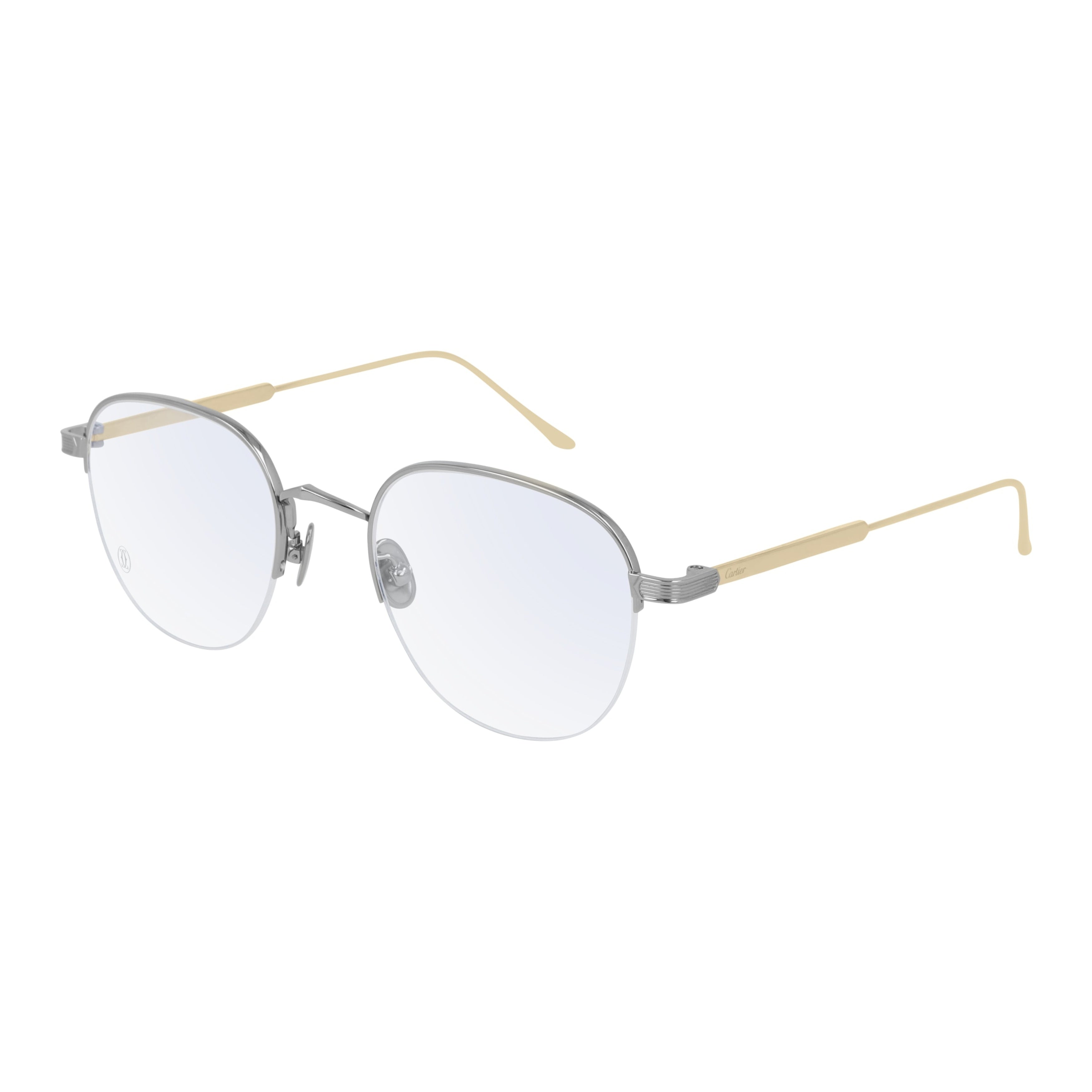 Ct0164o Rounded Square Titanium Eyeglasses