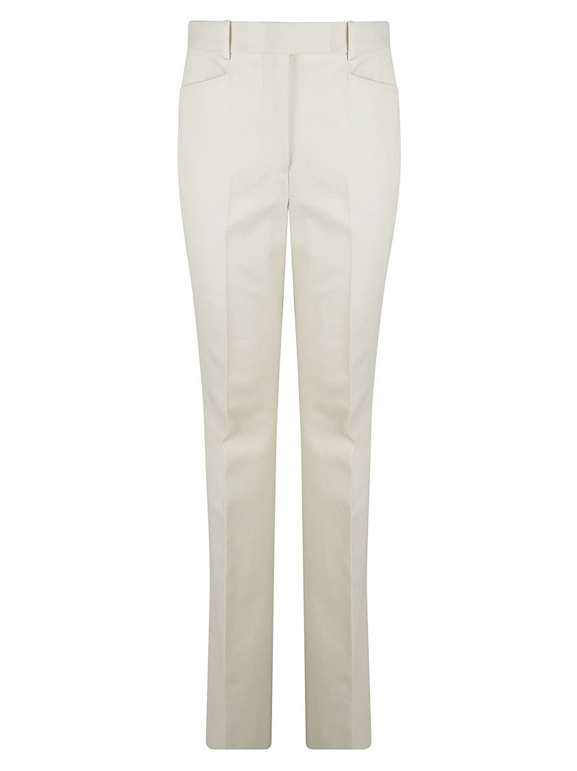 Tailored Fit Trousers With Silhouette