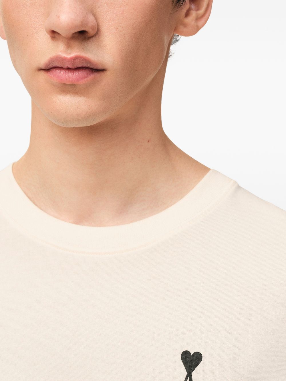 Cream Short-Sleeve T-Shirt