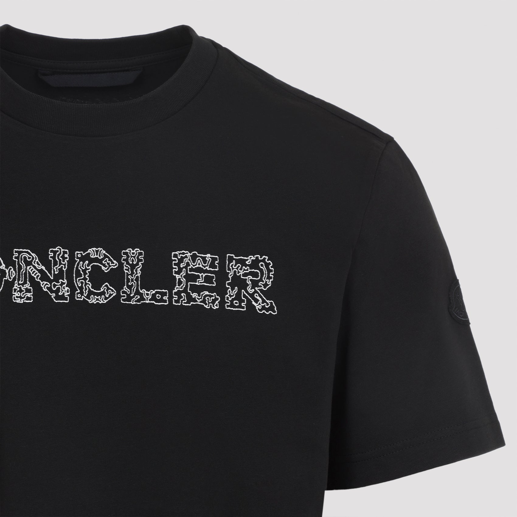 Black Cotton T-Shirt