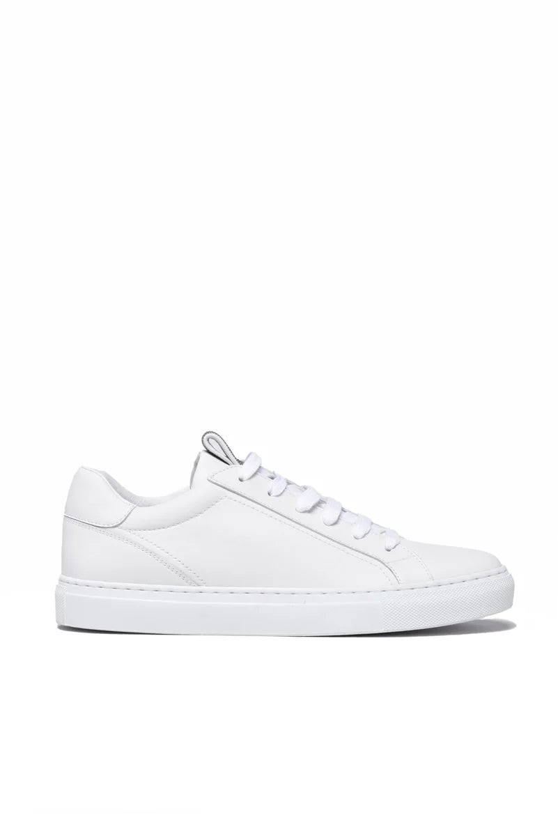 Leather Sneakers - White