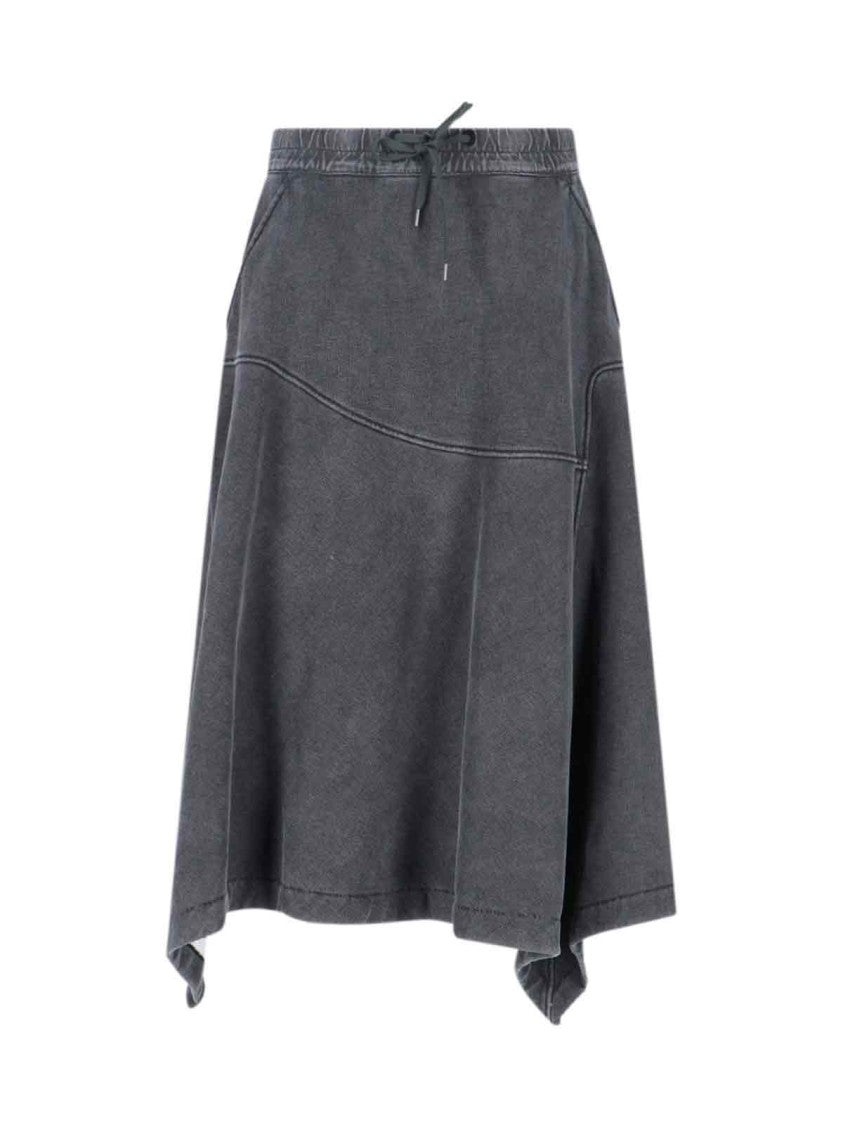 Lounge Midi Skirt – Grey
