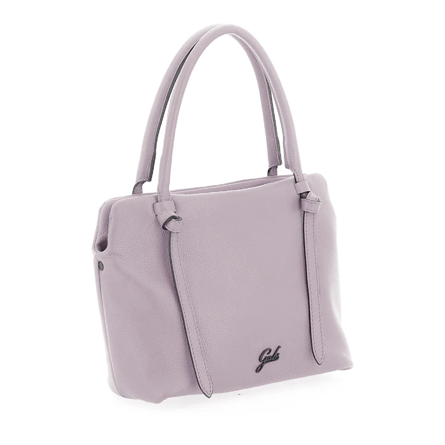 Hammered Calfskin Lilac Shoulder Bag