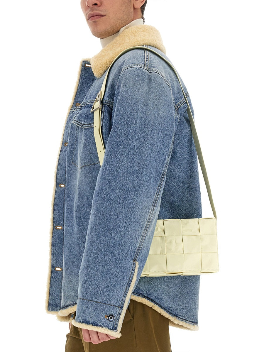 Compact Rectangular Shoulder Bag with Adjustable Strap