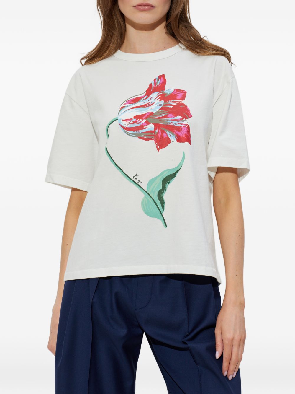 Minimalist Round Neck Short Sleeve Top