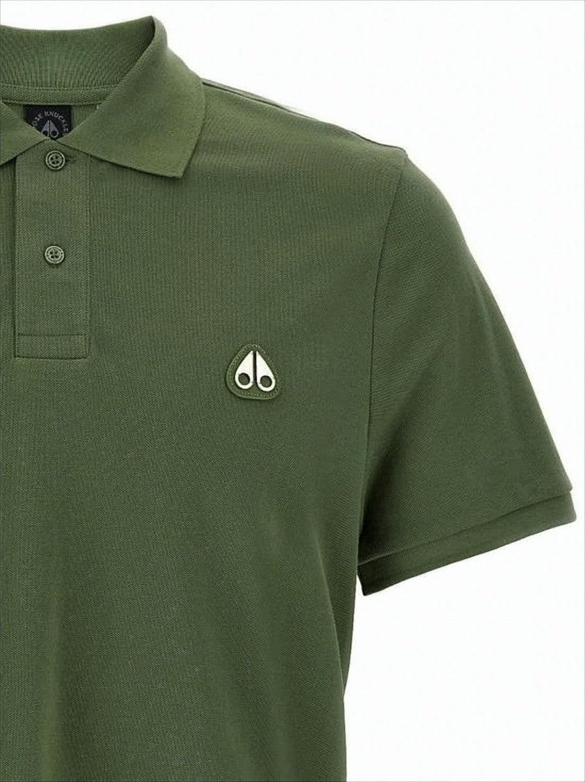 Short-Sleeve Polo Shirt with Traditional Collar